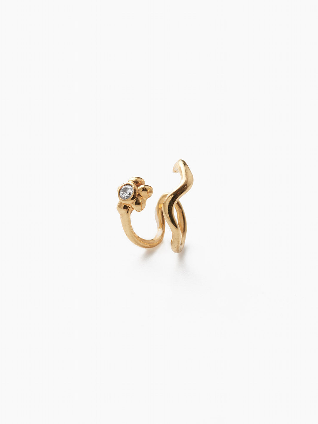 Meadow Earcuff Goldplated Silver