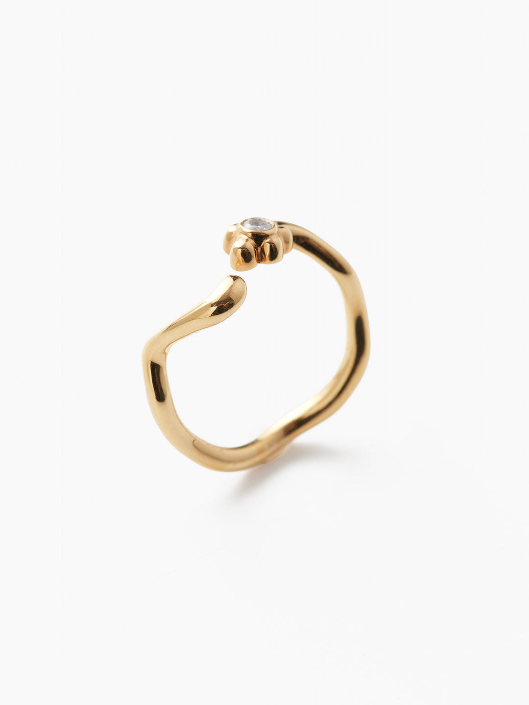 Linnea Ring Goldplated Silver