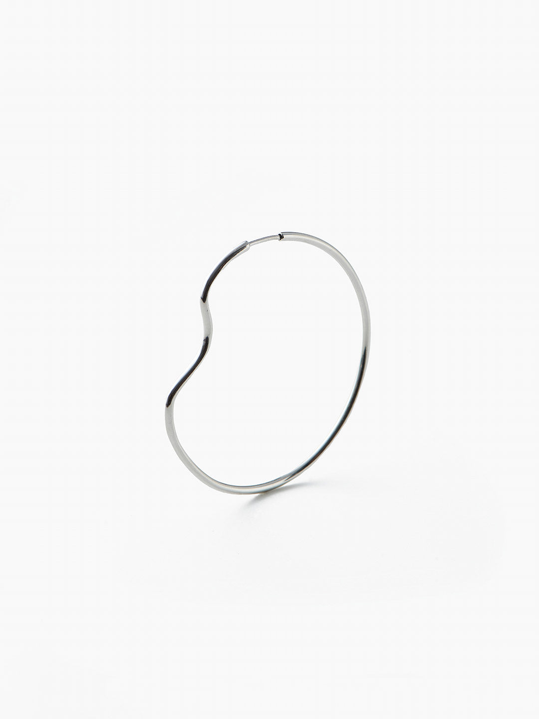 Copenhagen 50 Hoop Silver