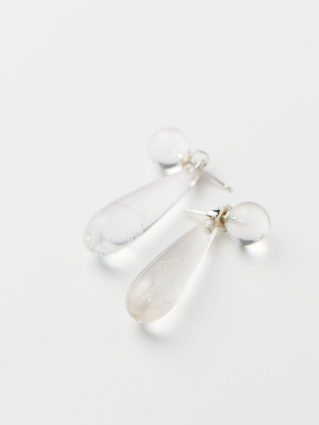 Small Angelika Earrings, Quartz