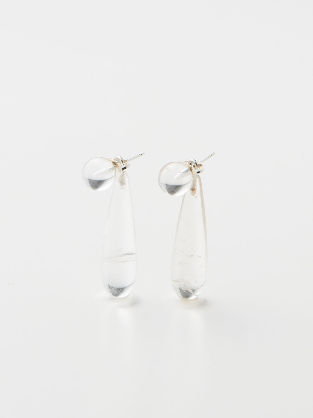 Small Angelika Earrings, Quartz