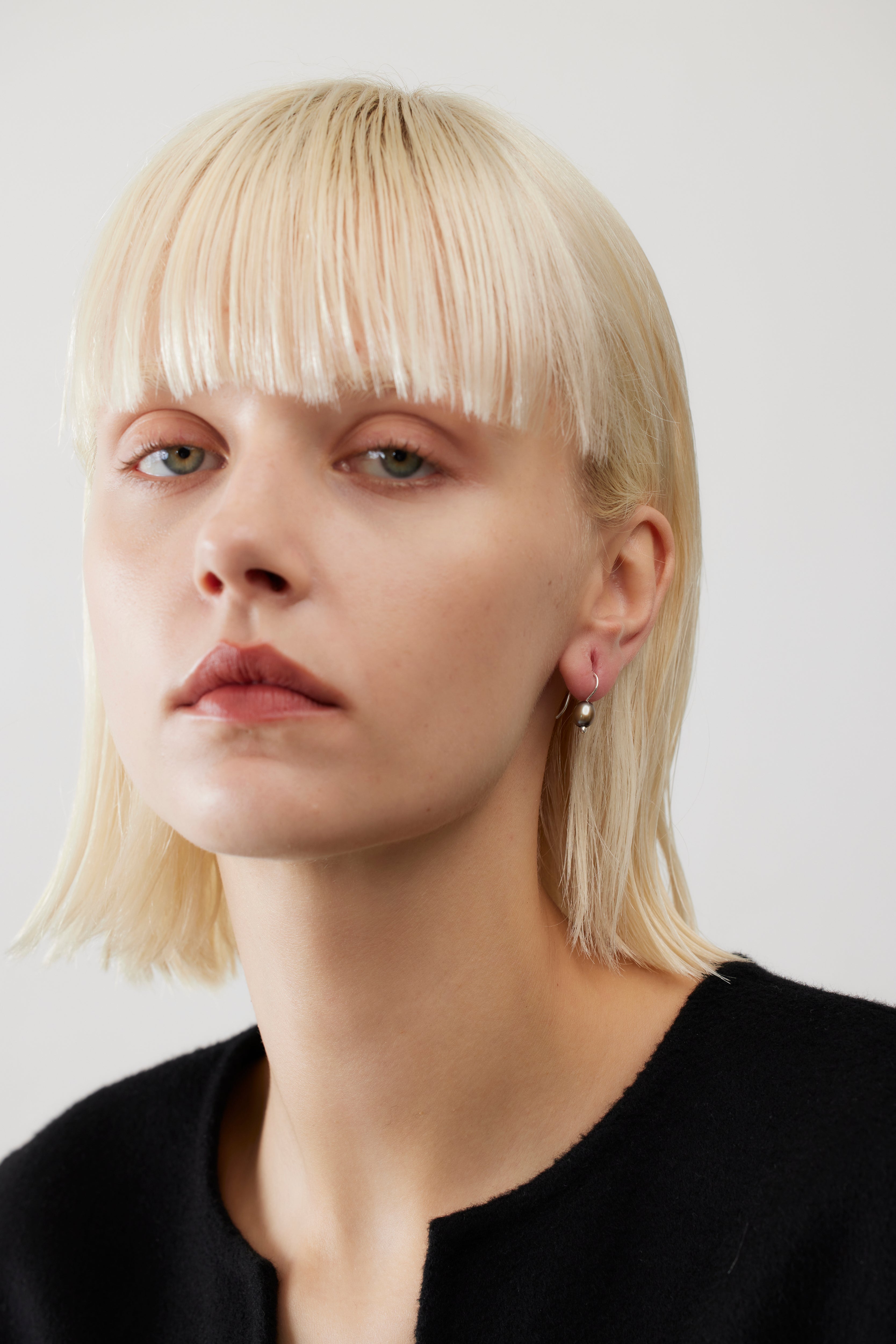 Mermaid Earring, Single / Green