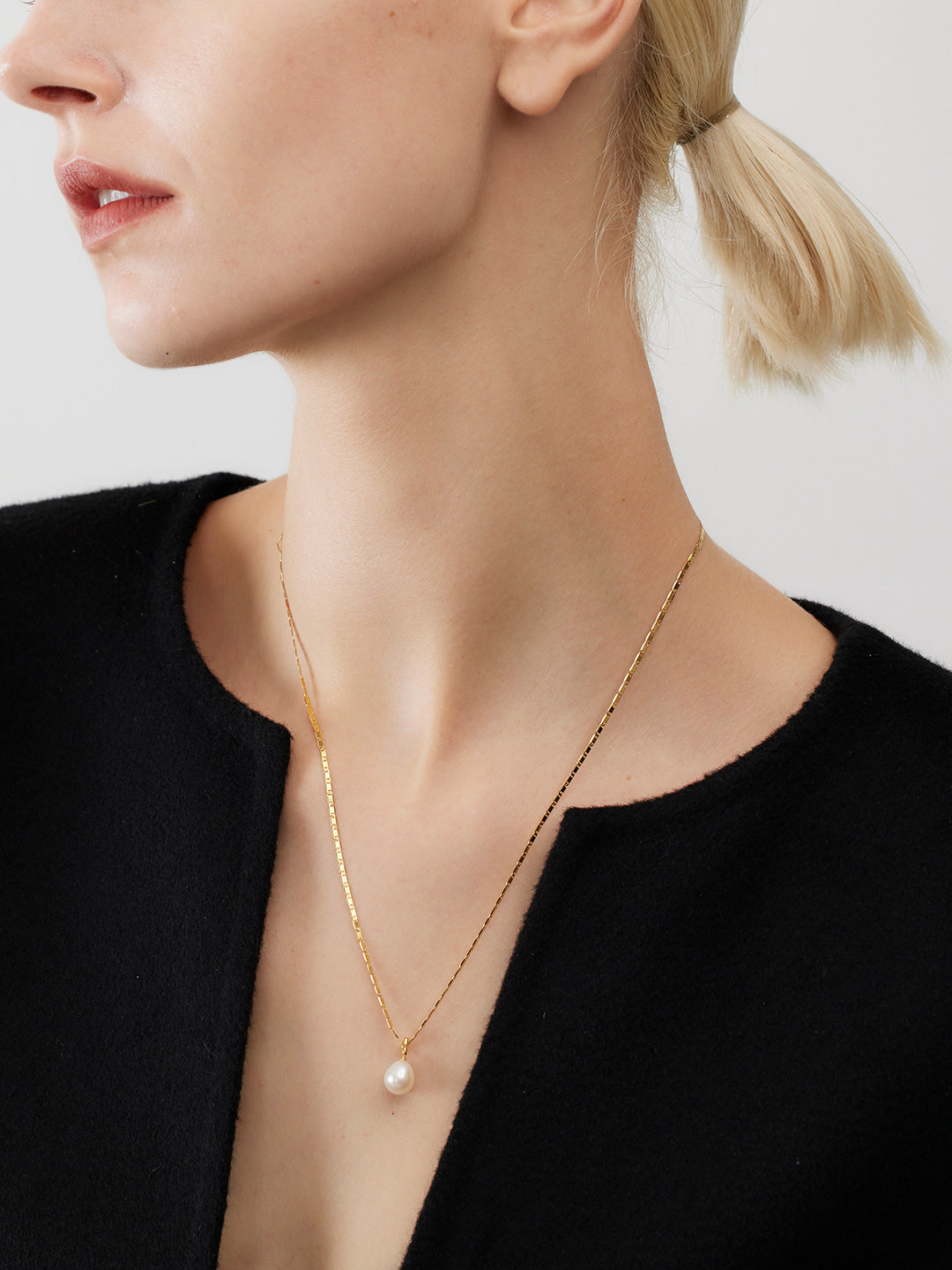 Peblinge Necklace Gold