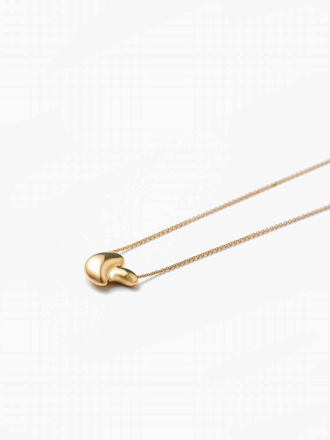 Sagene 45 Necklace Goldplated Silver