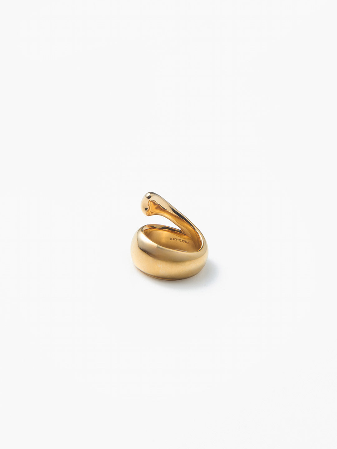 Sagene Ring Goldplated Silver