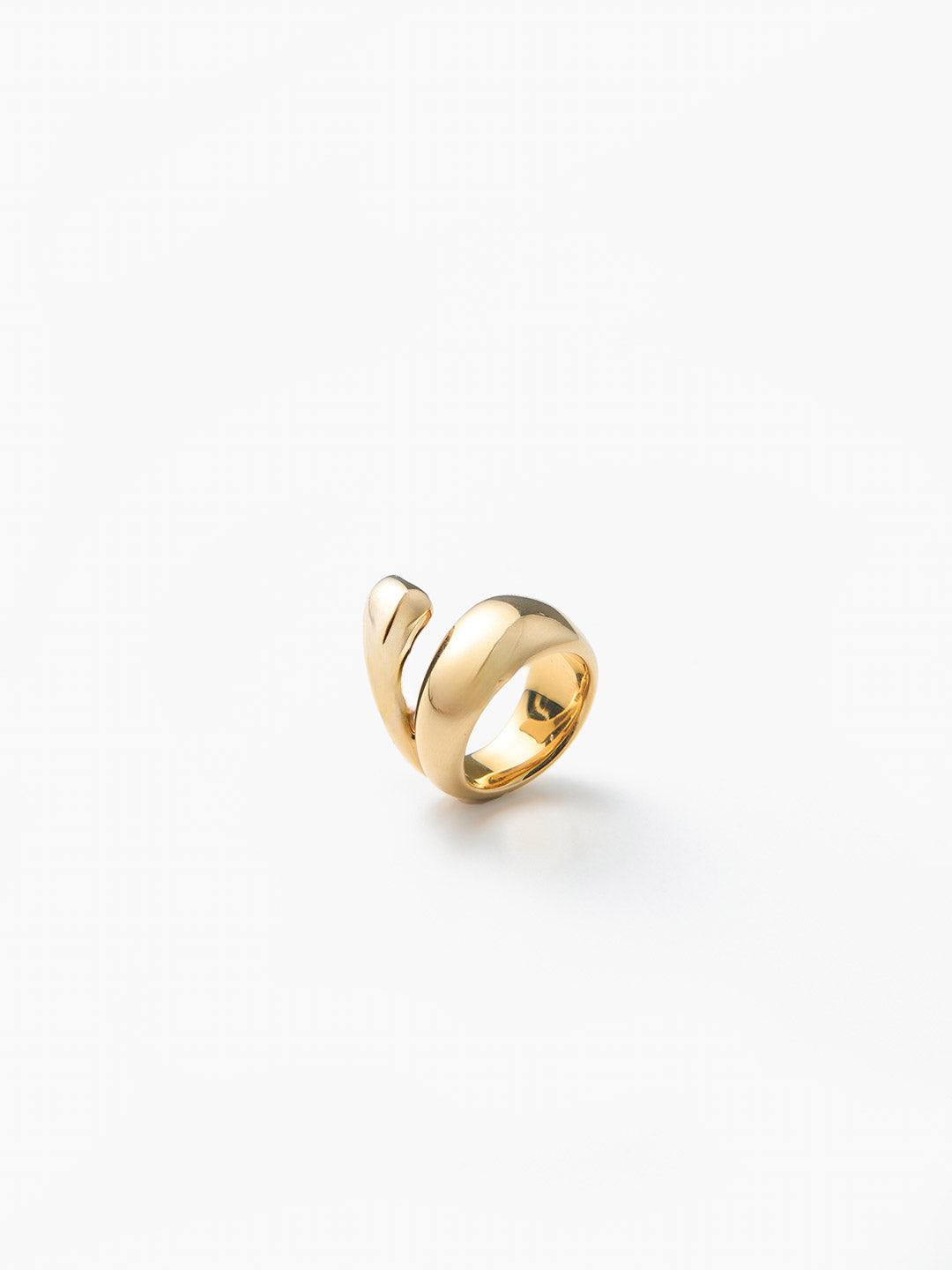 Sagene Ring Goldplated Silver #16