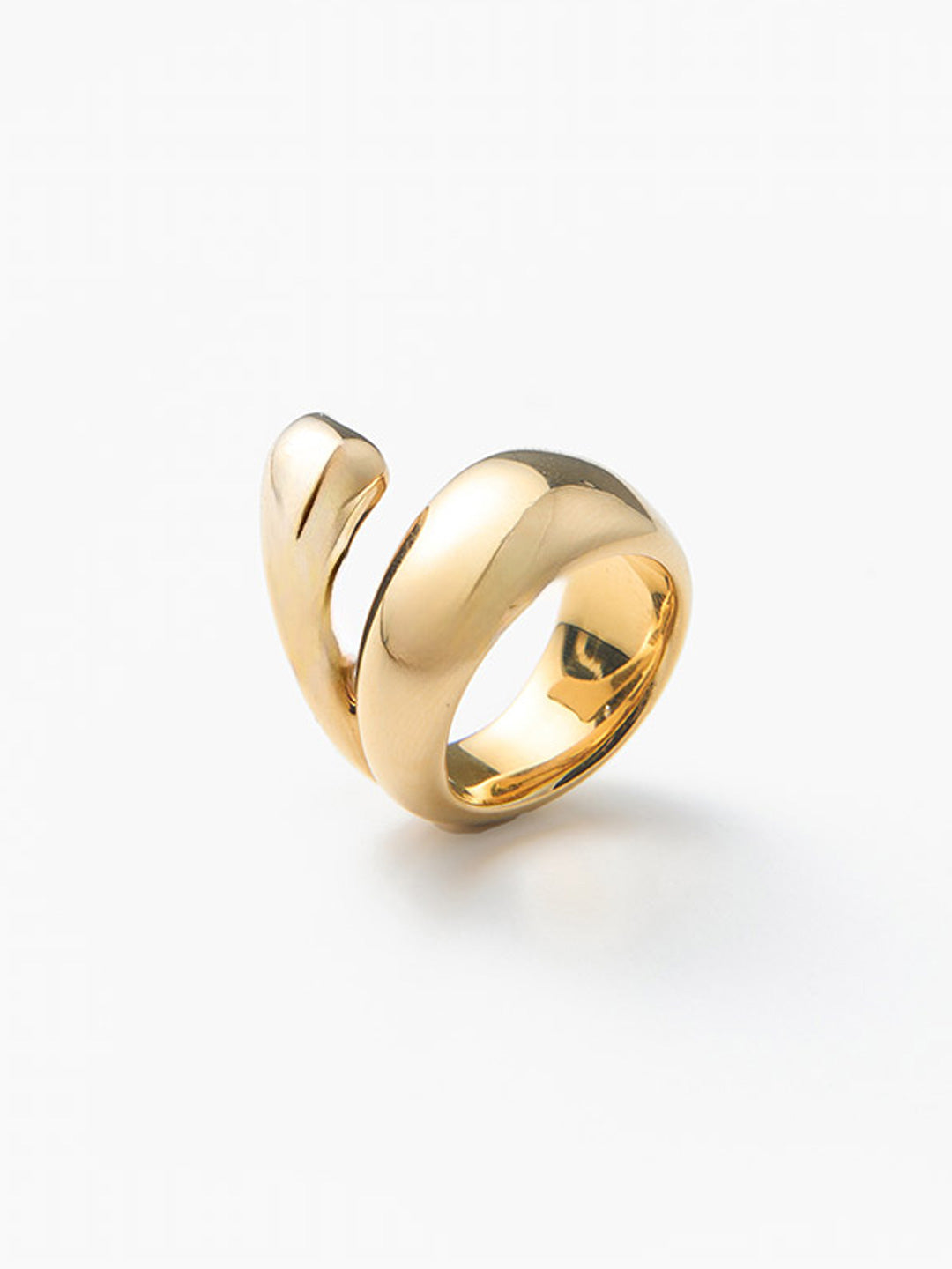 Sagene Ring Goldplated Silver