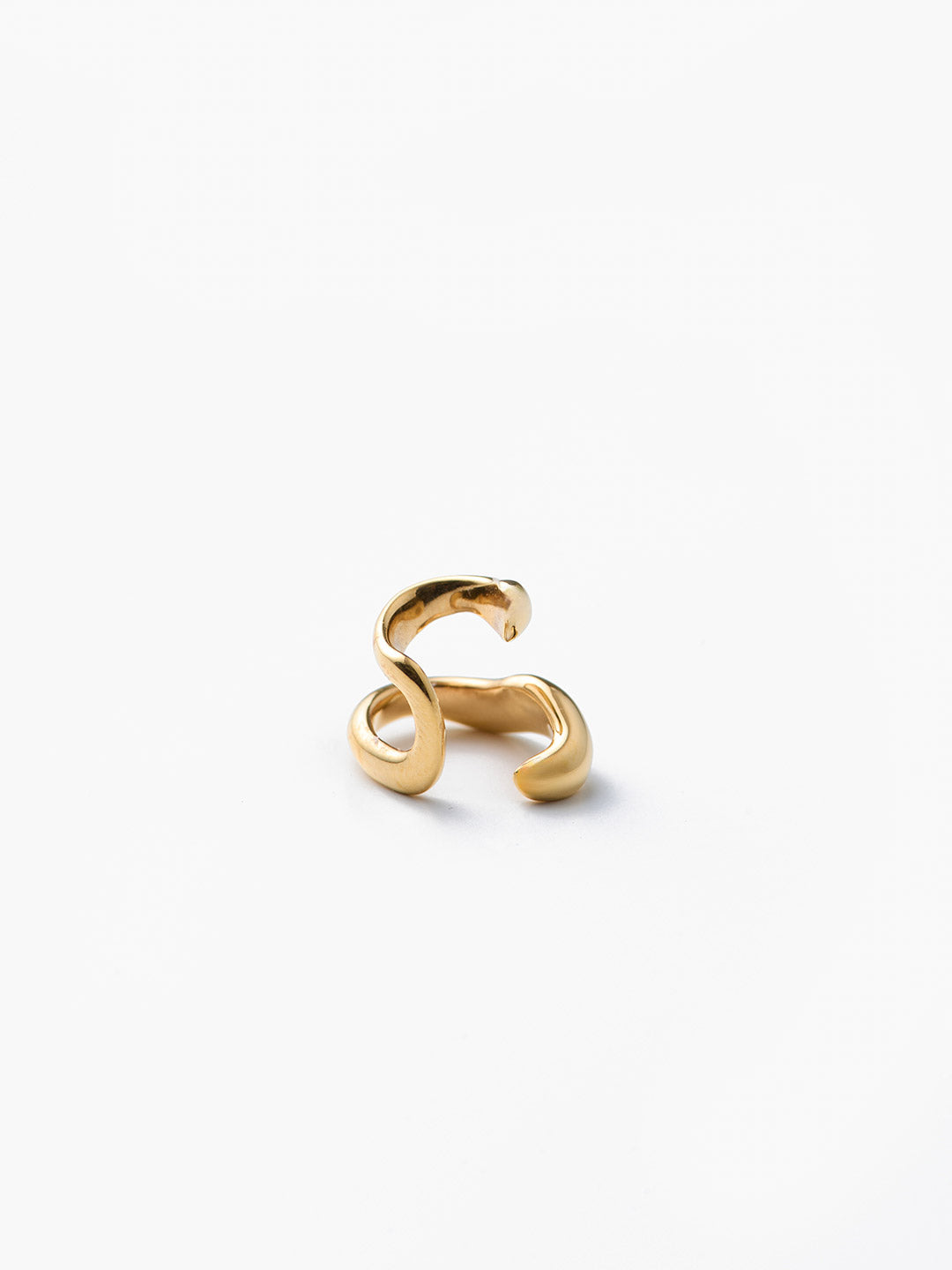 Sagene Ear Cuff Goldplated Silver