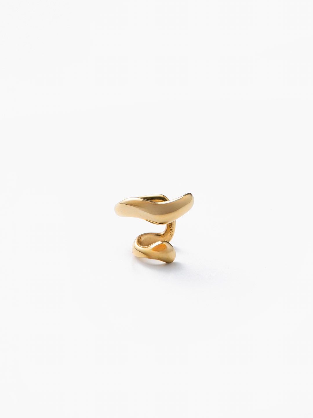 Sagene Ear Cuff Goldplated Silver