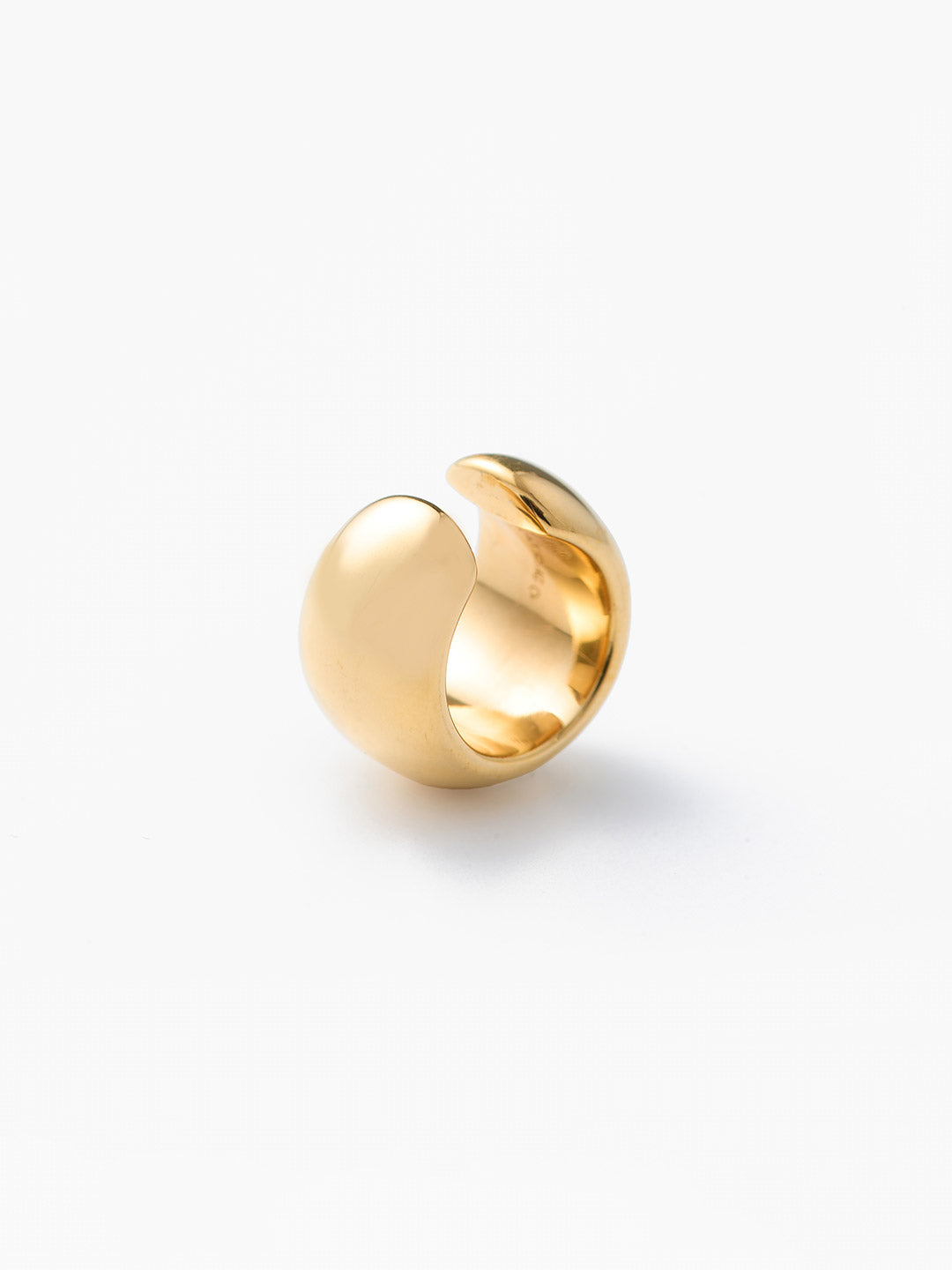 Tryvann Ear Cuff Goldplated Silver