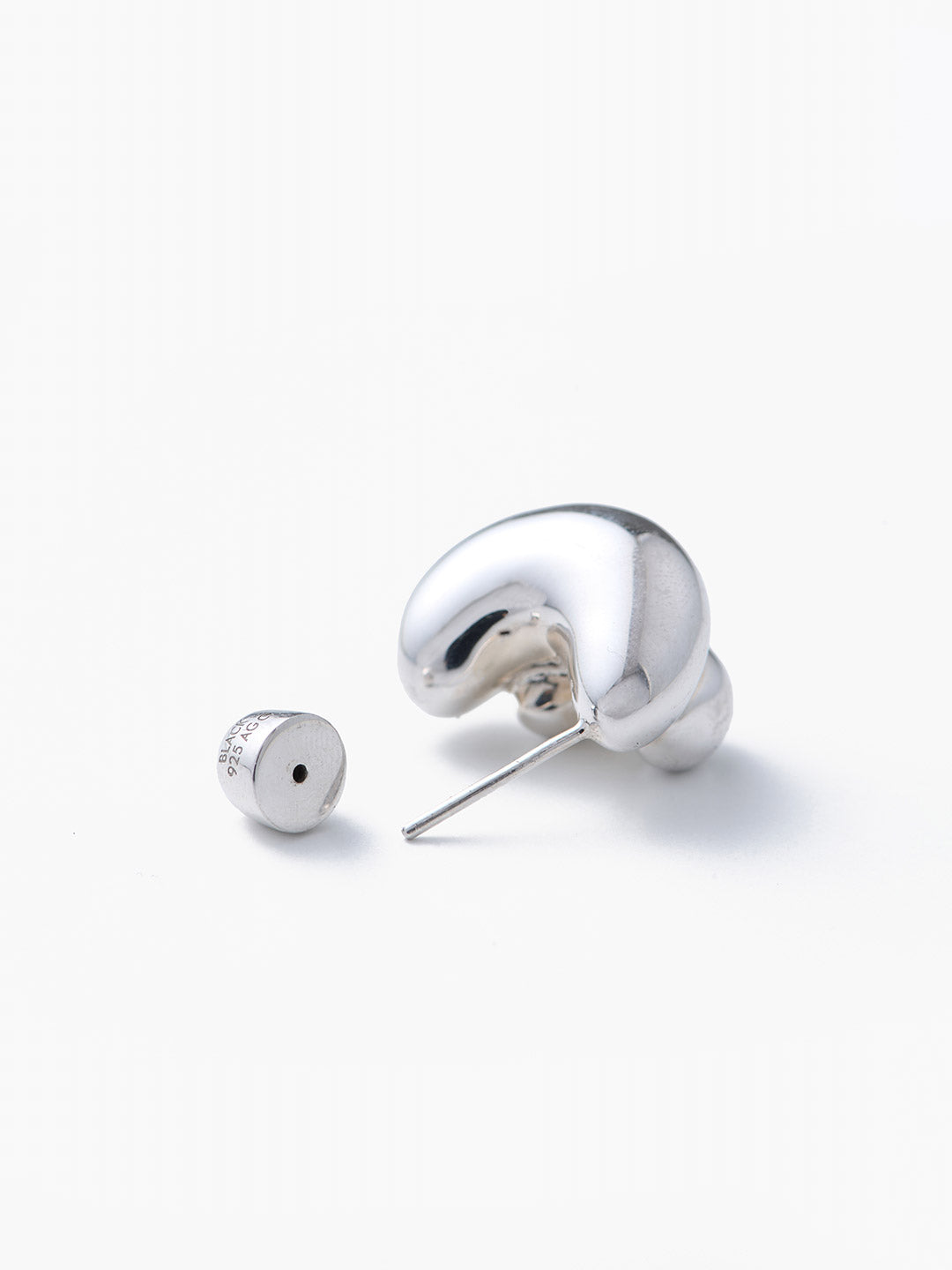 Tryvann Trail Earring Silver - PAIR