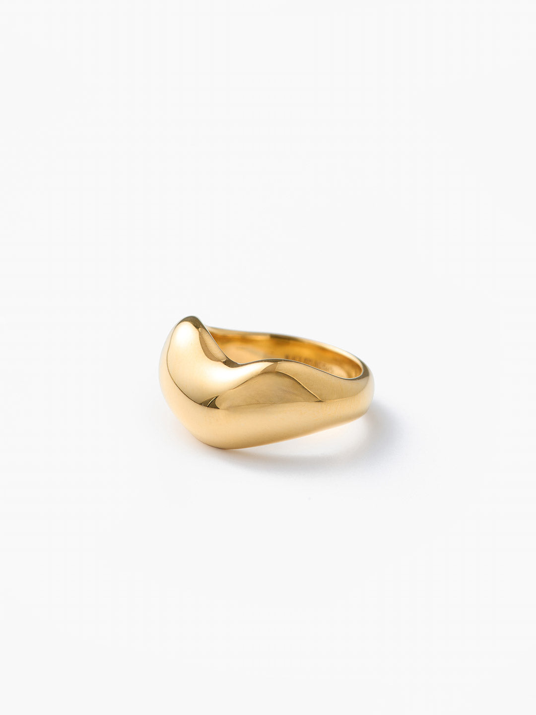 Tryvann Ring Goldplated Silver