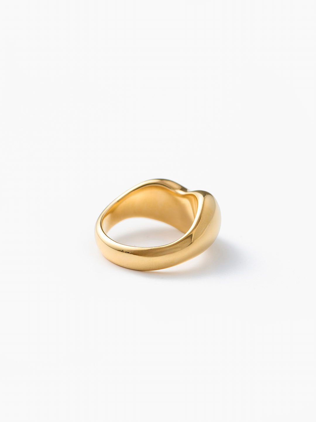 Tryvann Ring Goldplated Silver