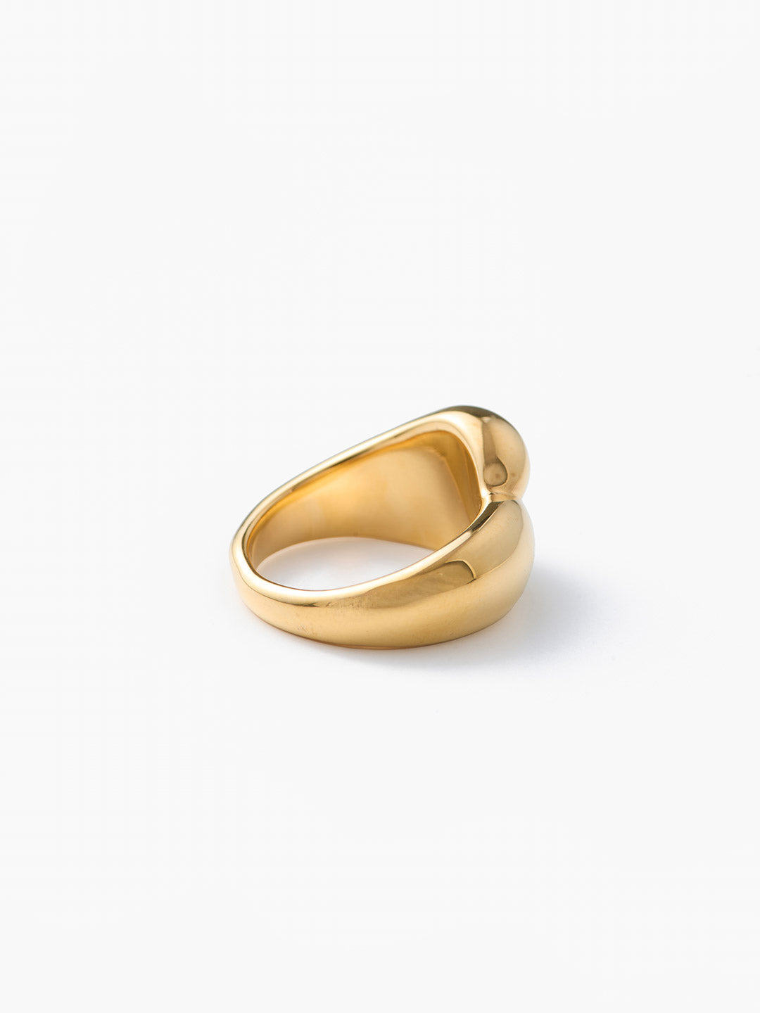 Tryvann Trail Ring Goldplated Silver