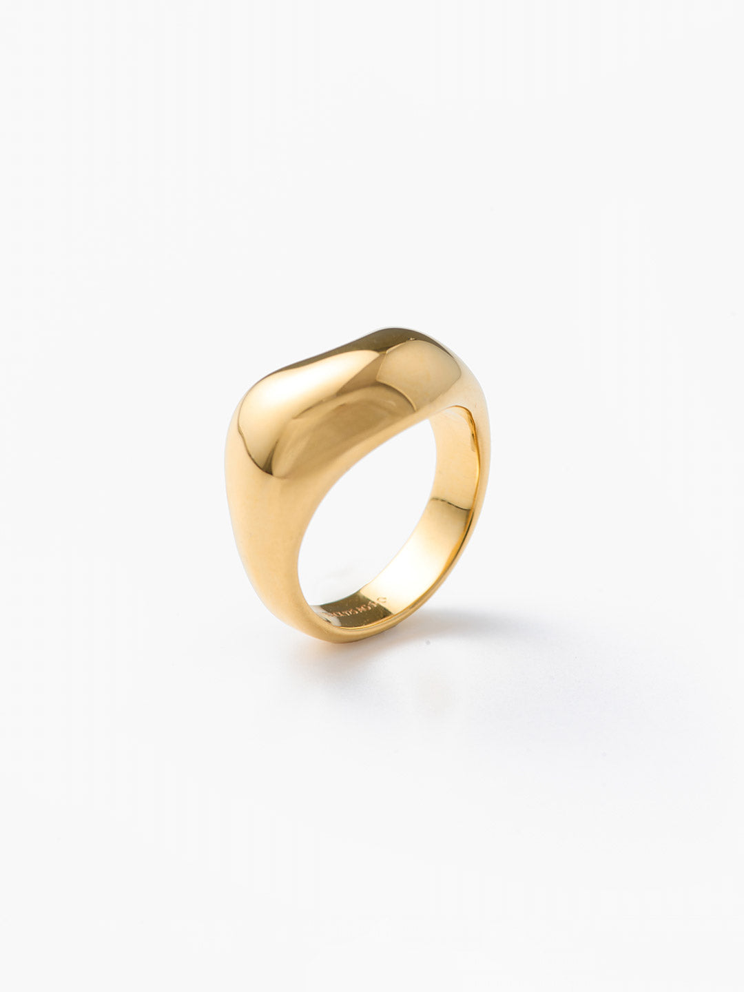 Tryvann Ring Goldplated Silver