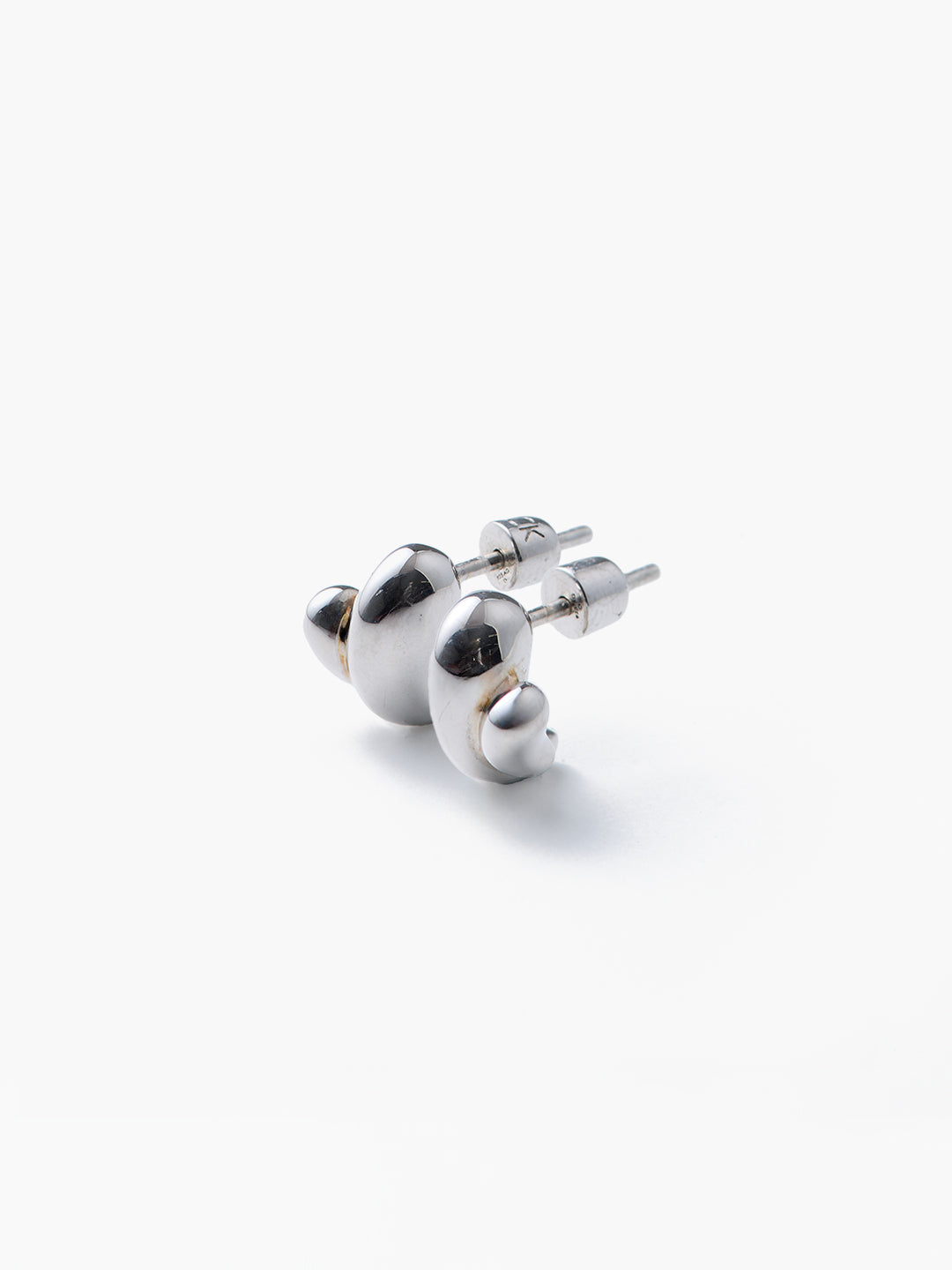 Sagene Trail Stud Silver - PAIR