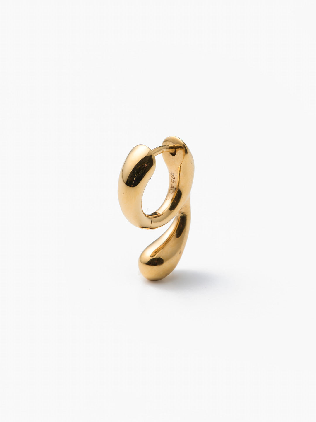 Mermaid Splash Huggie Gold