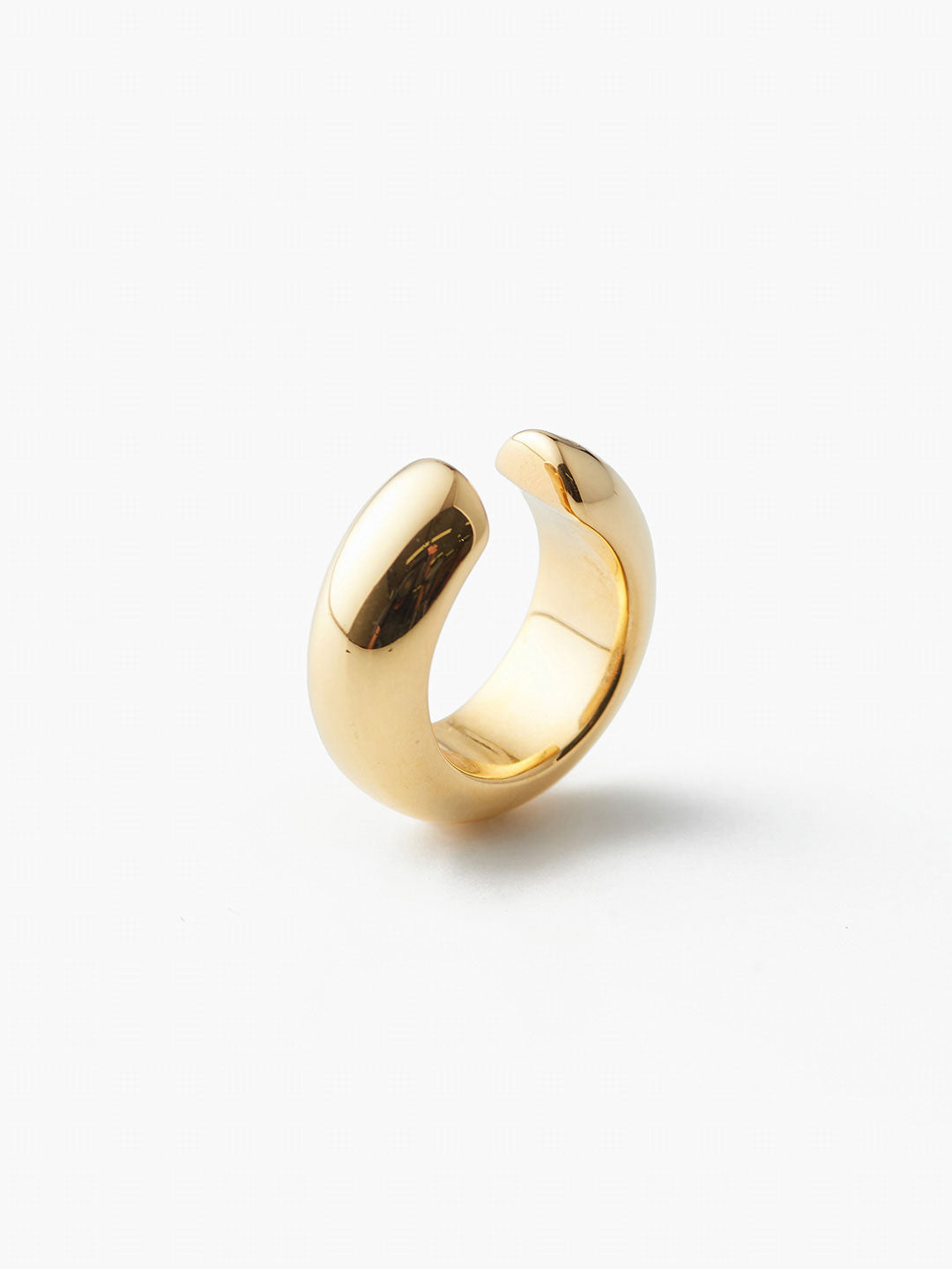 Omotesando Chunky Ear Cuff Gold