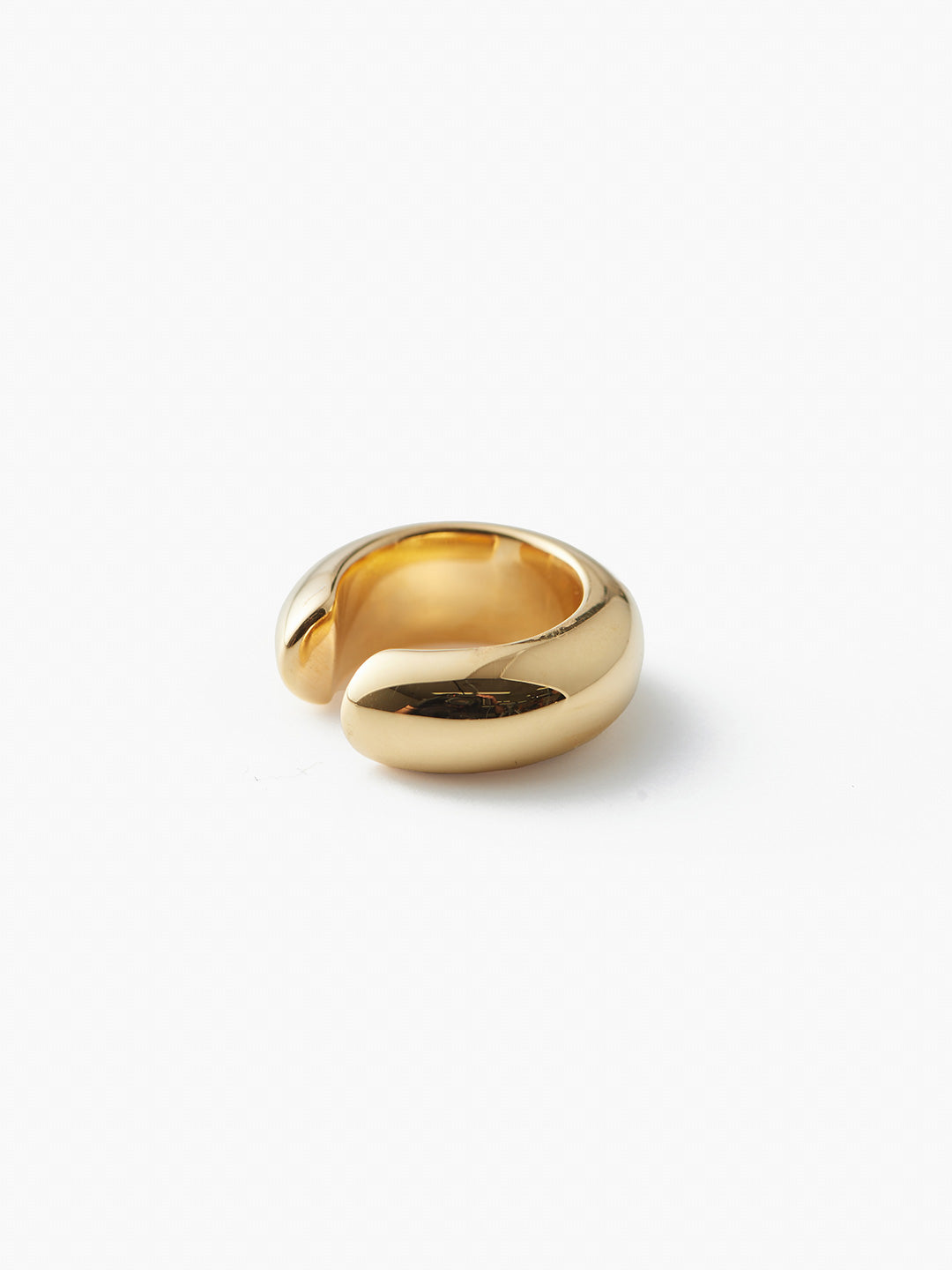 Omotesando Chunky Ear Cuff Gold