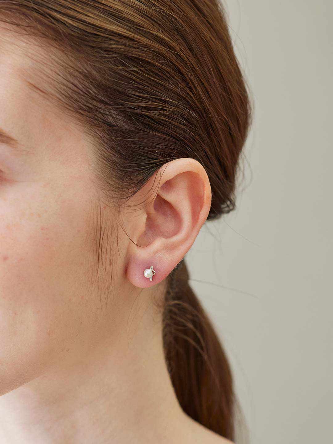 Shibuya Ichi Stud Silver