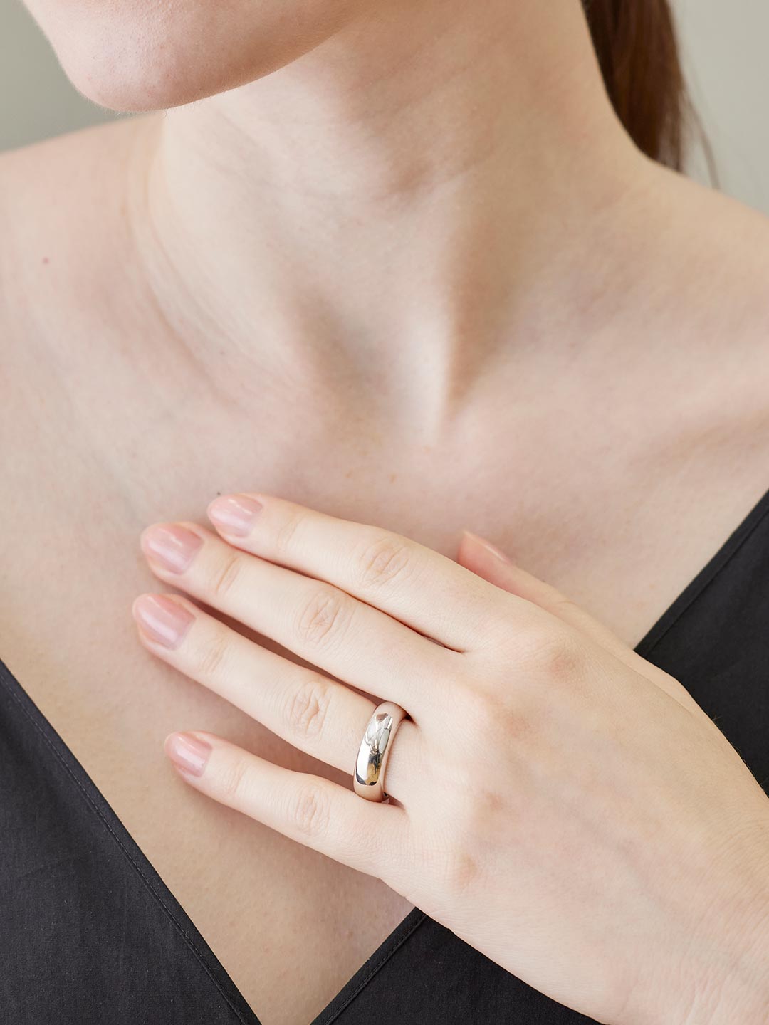 Omotesando Chunky Ring Silver