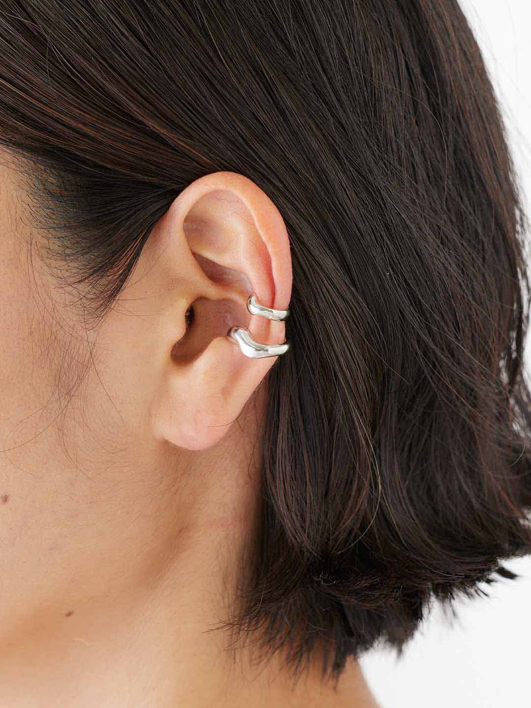 Sagene Ear Cuff Silver