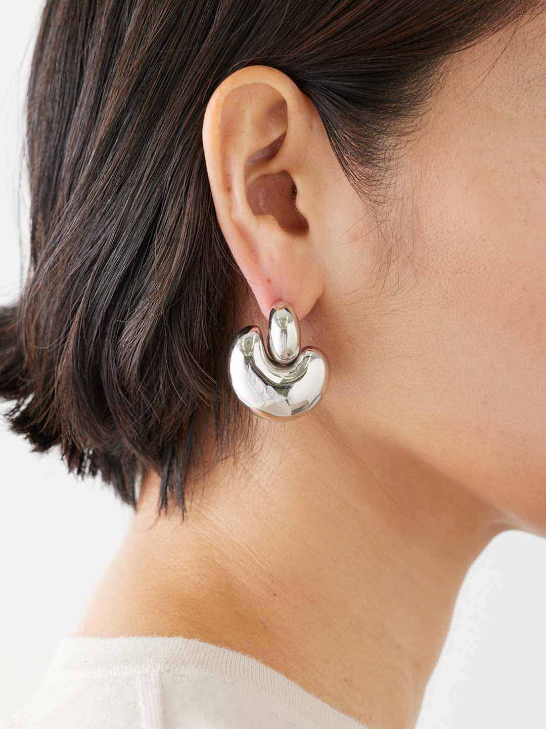 Tryvann Earring Silver - PAIR