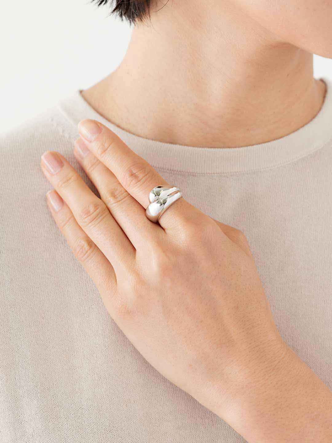 Tryvann Trail Ring Silver