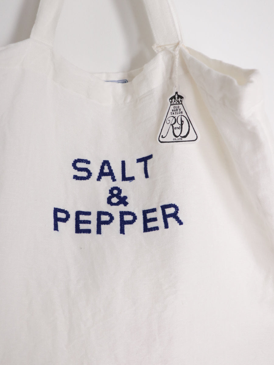 TOTE BAG：SALT&PEPPER