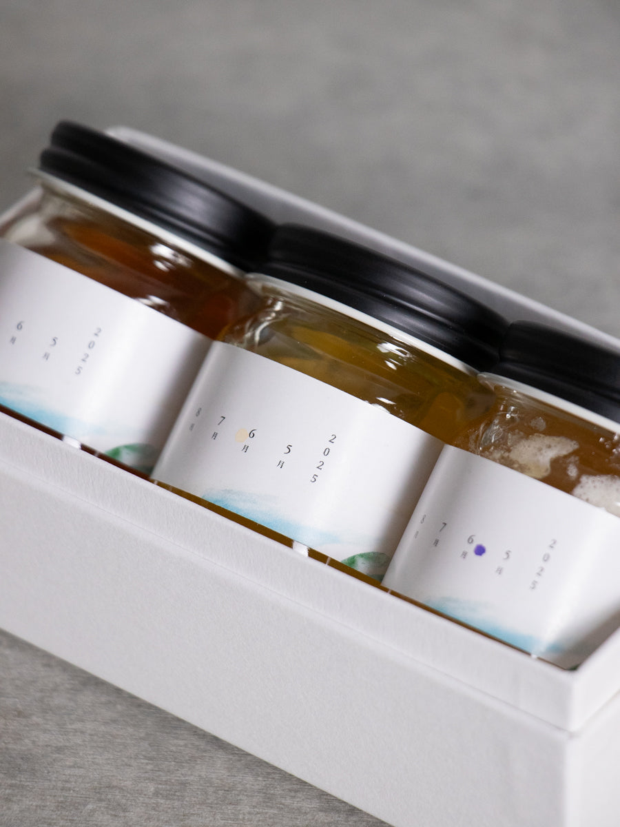 蜂蜜箱入り3種類セット(各50g)