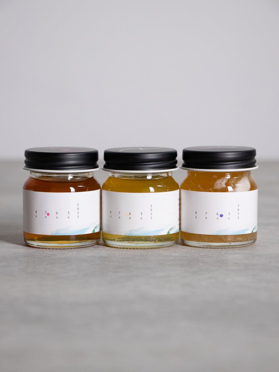蜂蜜箱入り3種類セット(各50g)