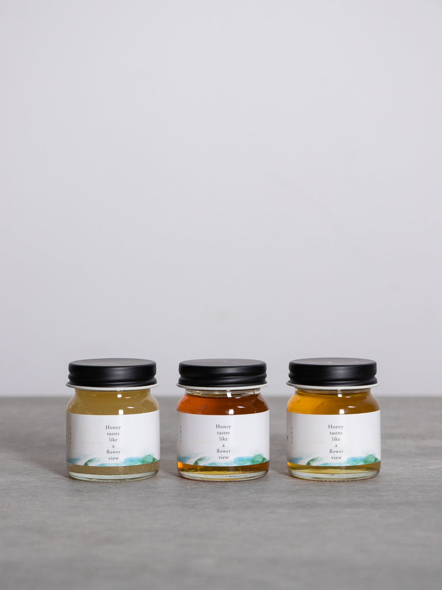 蜂蜜箱入り3種類セット(各50g)