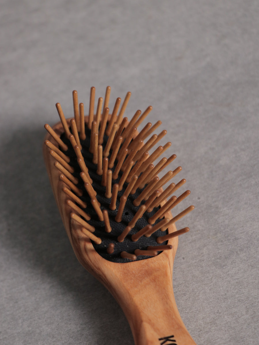 Olive Wood Mini size Straight wood pins 7rows / 11.5cm