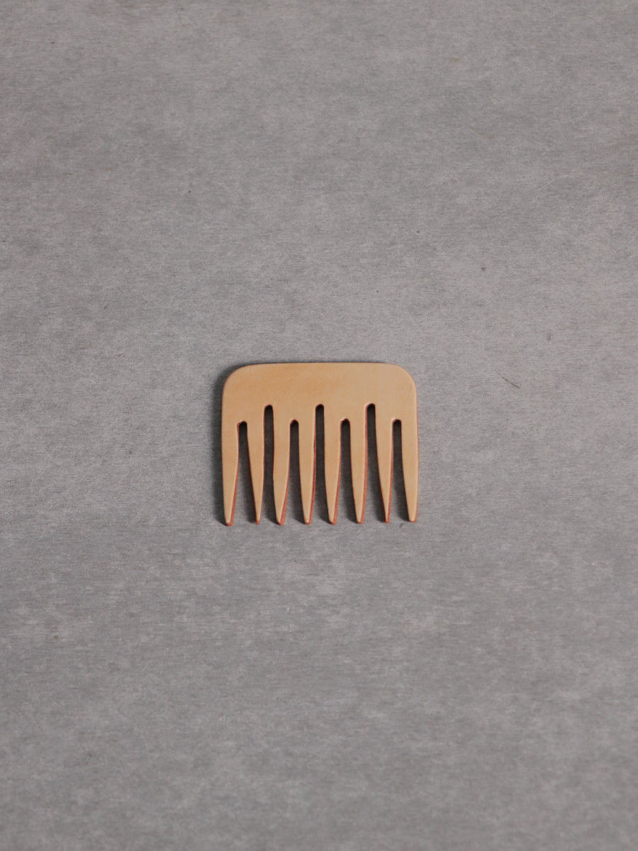 Natural Wood Decorative comb 5cm