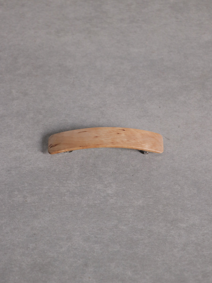 Natural Wood Hairclip/ 10cm