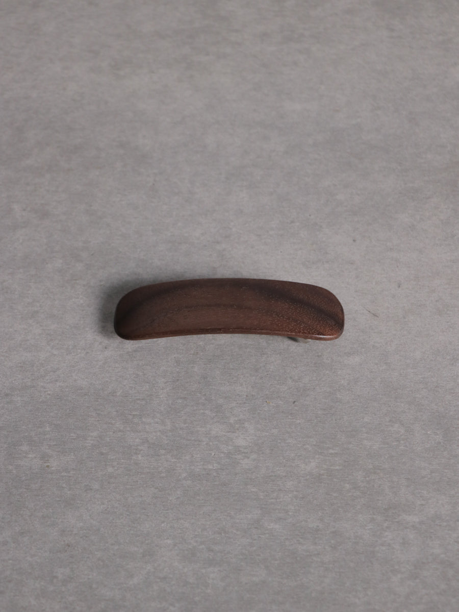 Natural Wood Hairclip/ 8cm