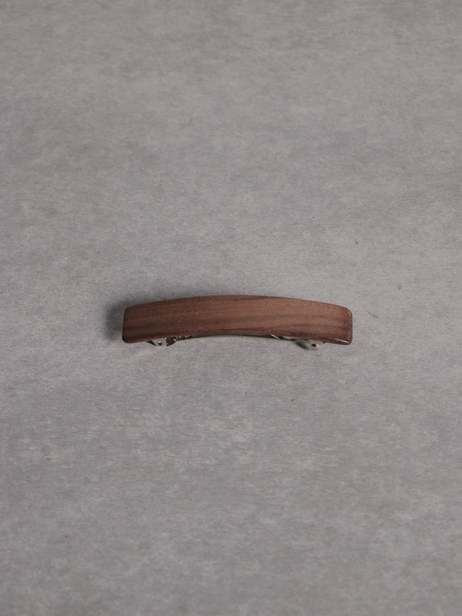 Natural Wood Hairclip/ 8cm