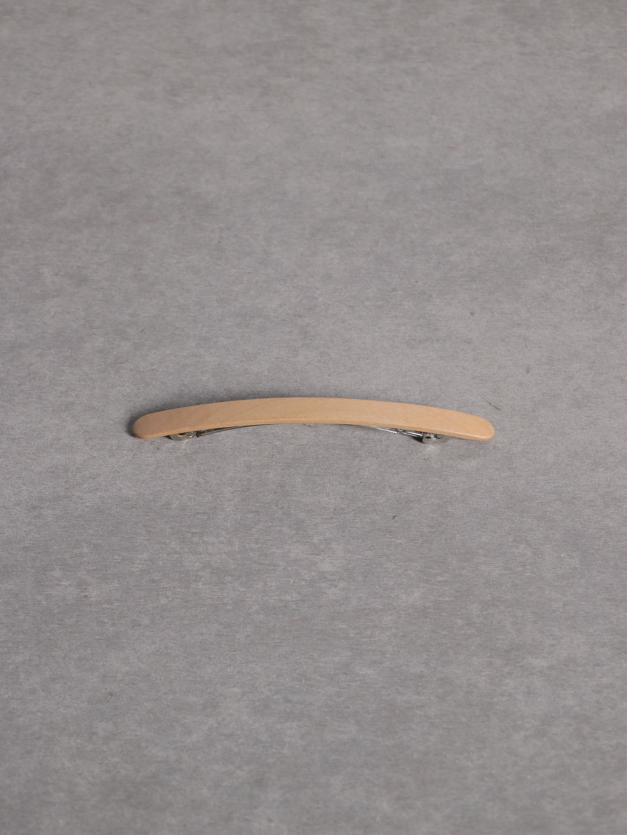 Natural Wood Hairclip/ 10cm Extra slender shape