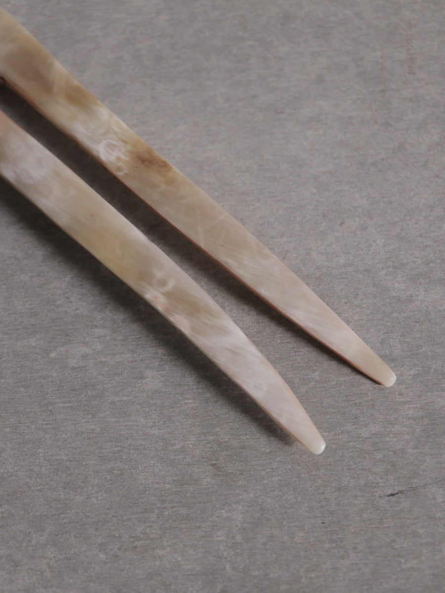 Horn Hair Sticks / Long