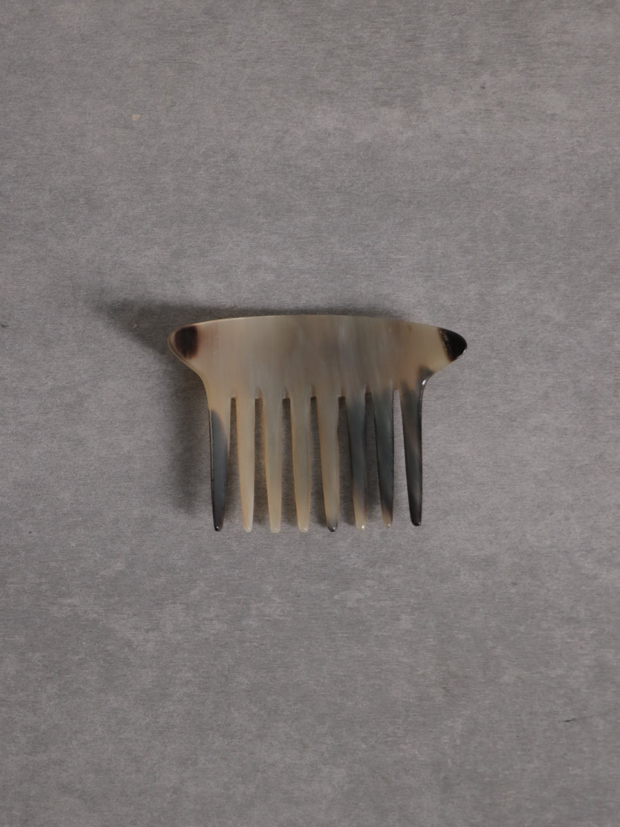 Horn Decorative Comb / 12x8 cm