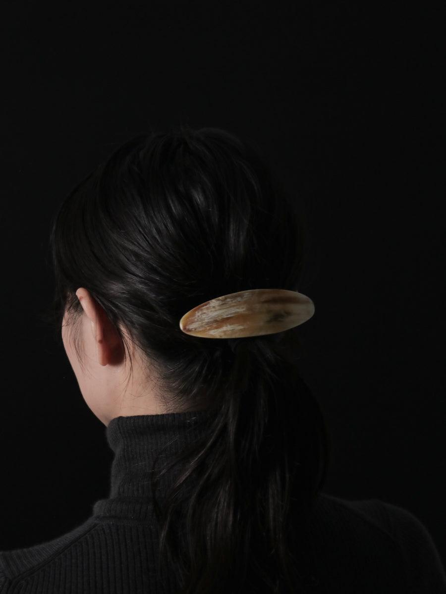 Horn Hair Clip 10cm