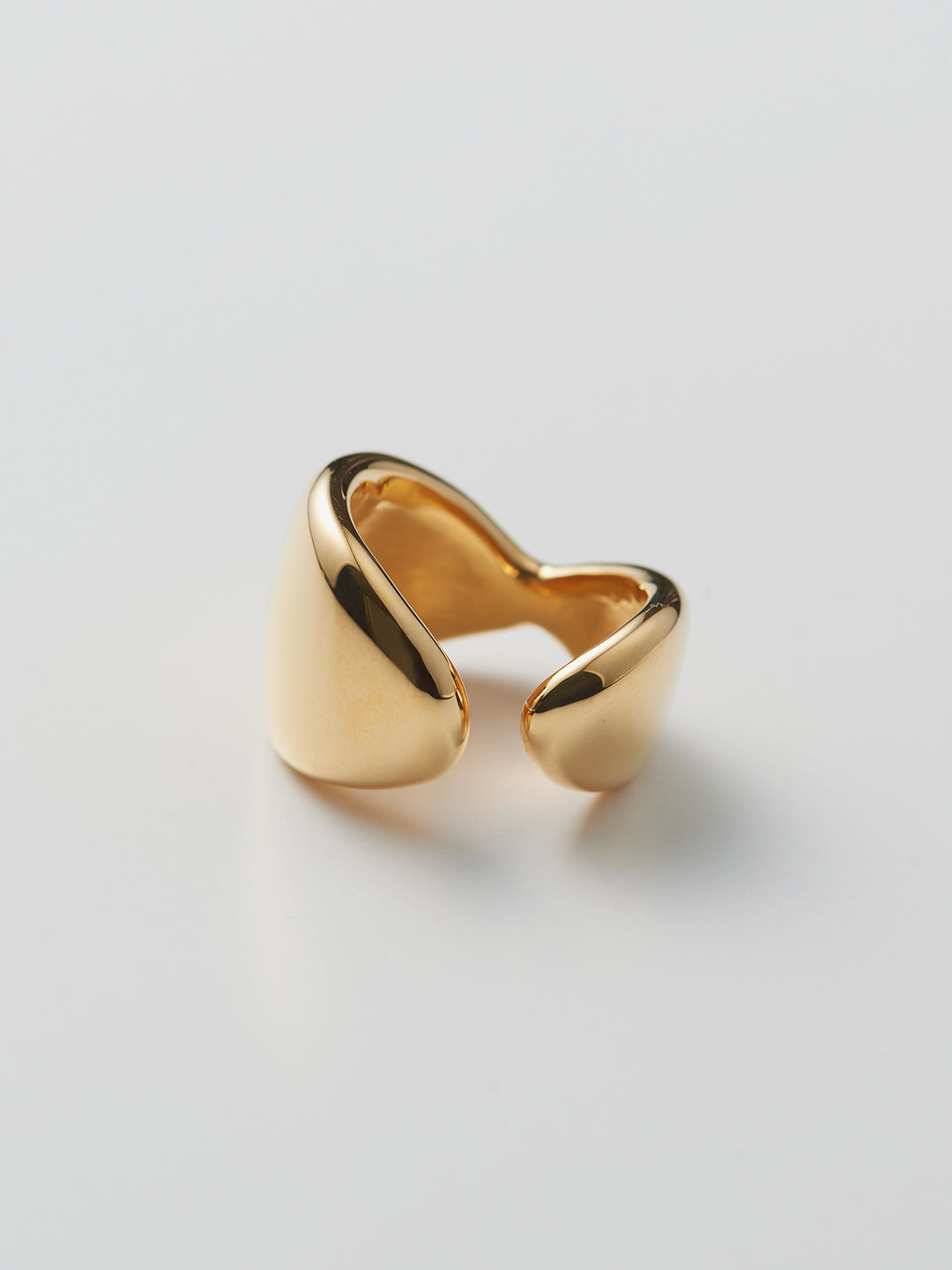 【受注商品】Scarf Thick Ring/Gold
