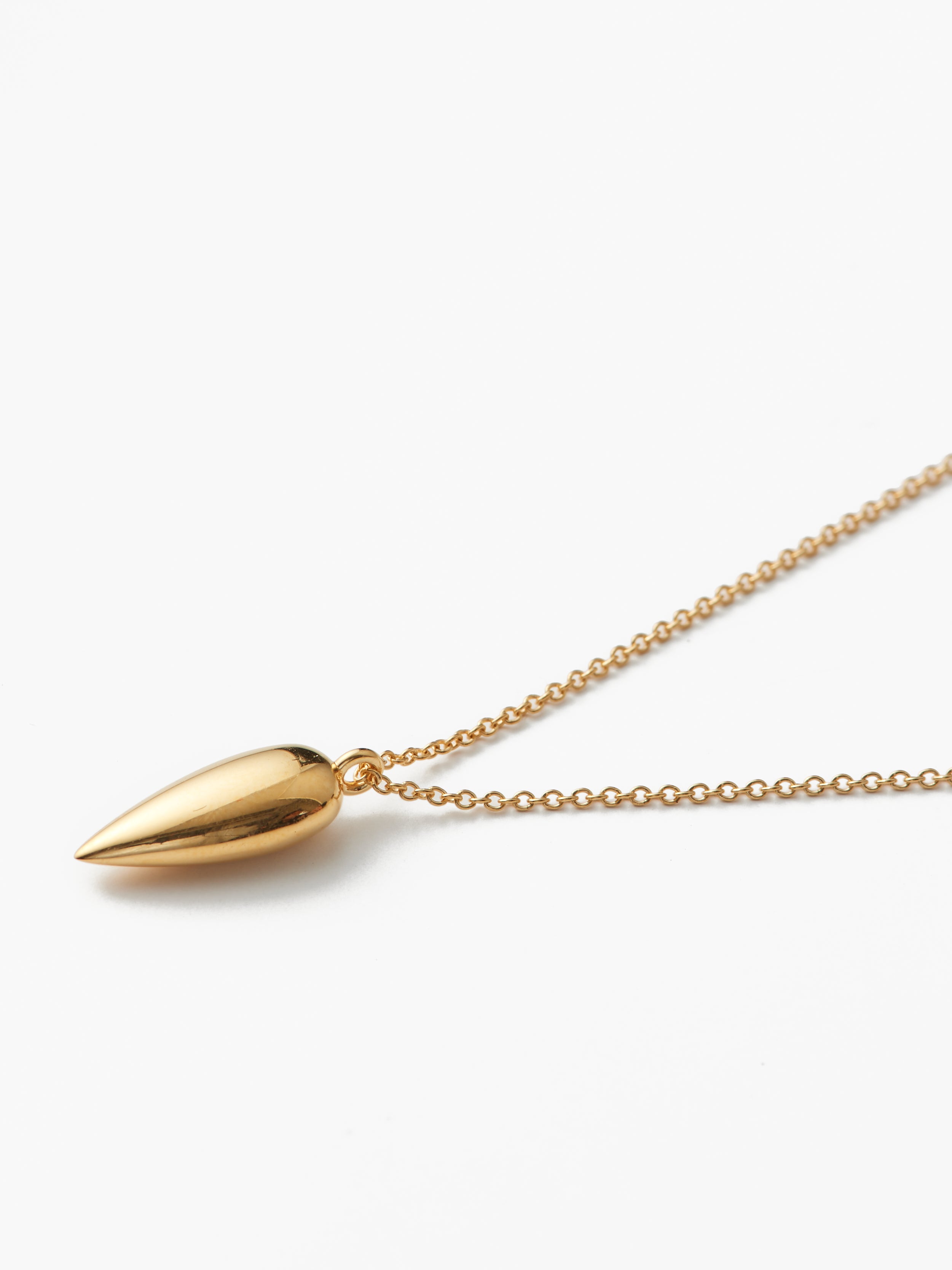 Gold Tiny Spear Pendant