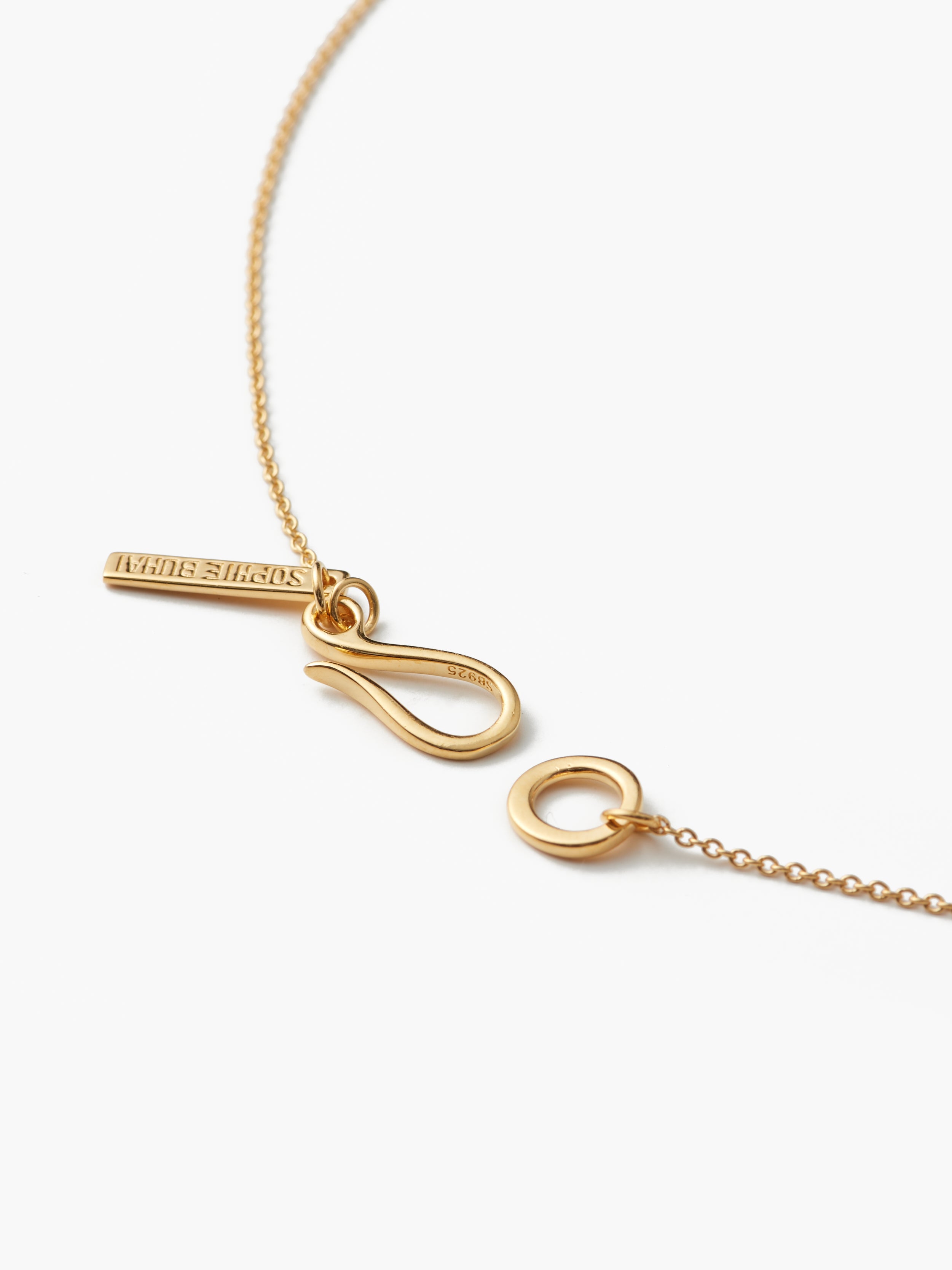 Gold Tiny Spear Pendant