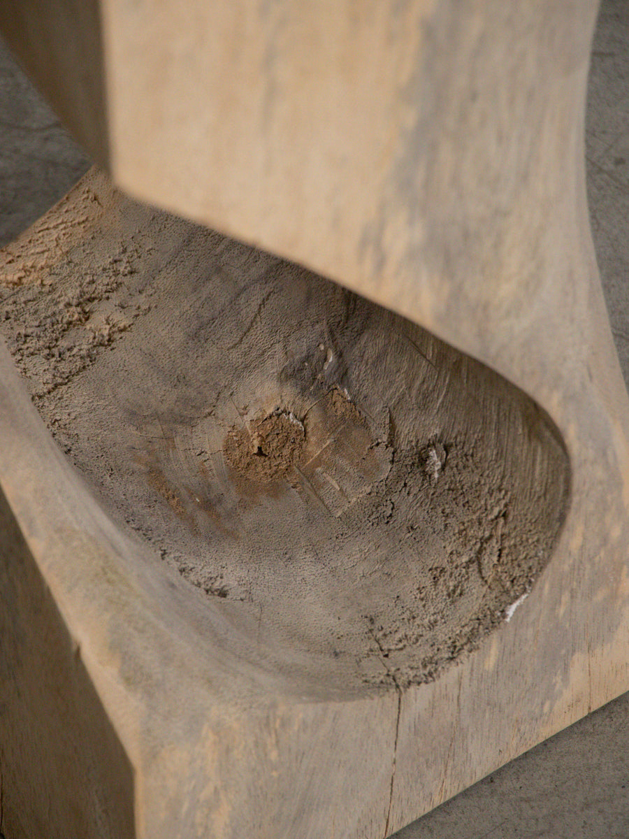 wood stool