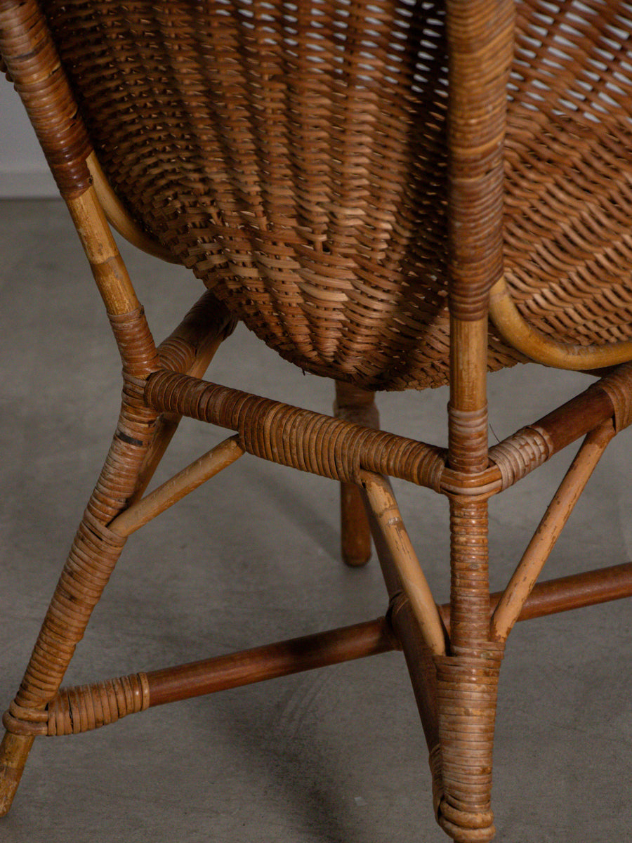 英国　Habitat 椅子1脚 Habitat Rattan Chair