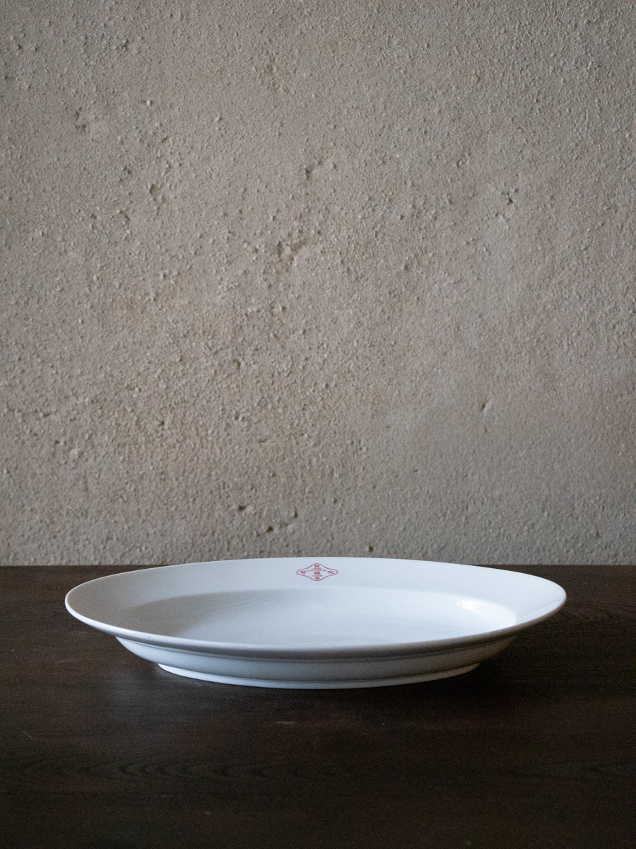 可視化飯店オリジナル オーバル皿