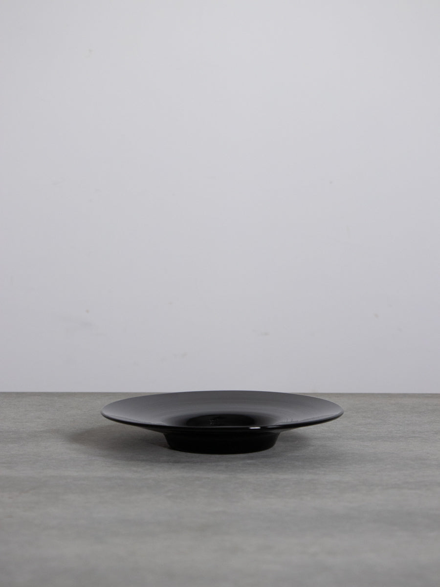 黒リム皿S