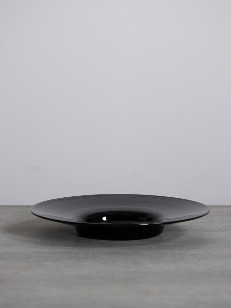 黒リム皿L