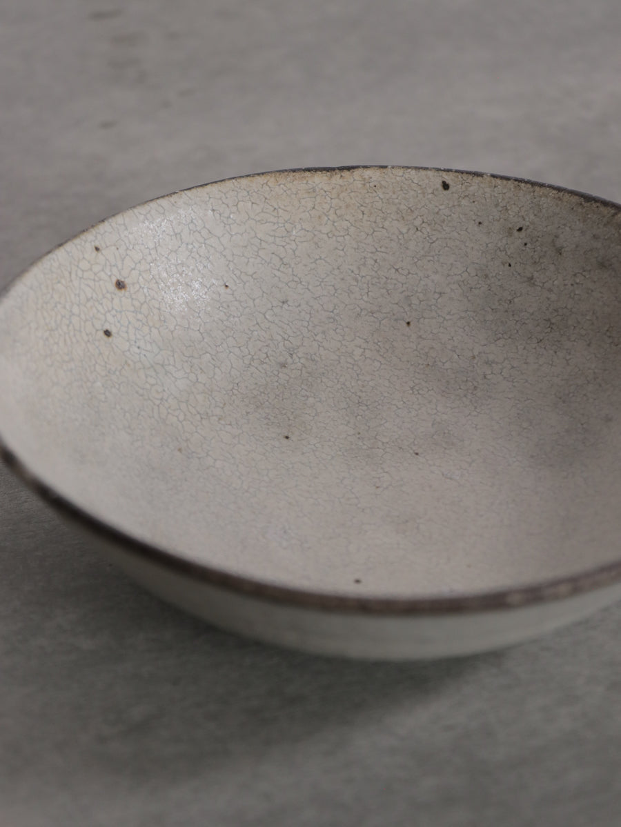 粉引6寸鉢